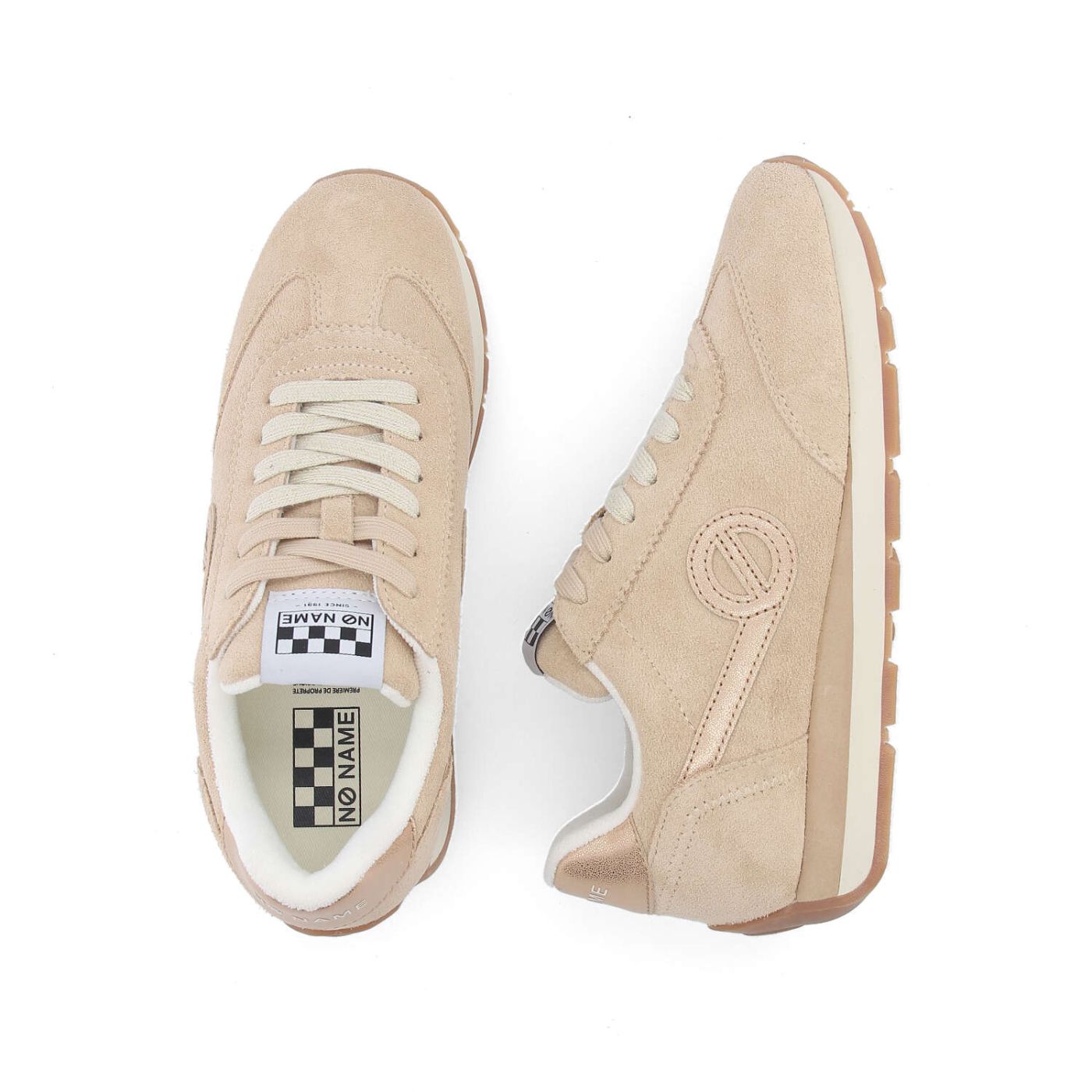 CITY RUN JOGGER W - SUEDE - BEIGE
